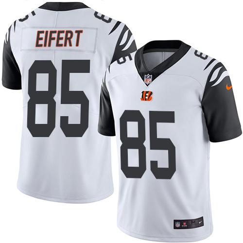 Nike Bengals #85 Tyler Eifert White Youth Stitched NFL Limited Rush Jersey